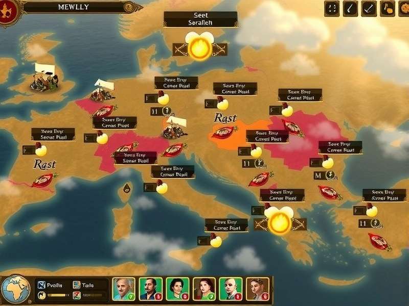 Chola Grand Campaign empire management interface
